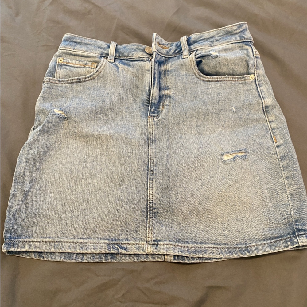 🩵Garage Denim Mini Skirt